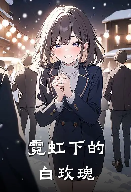 霓虹下的白玫瑰