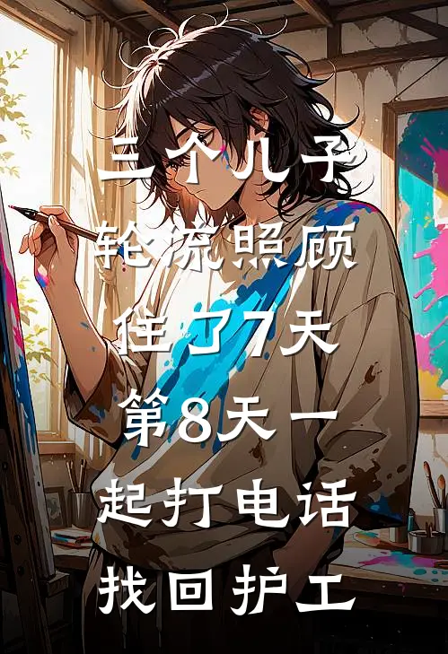 三个儿子轮流照顾住了7天，第8天一起打电话找回护工