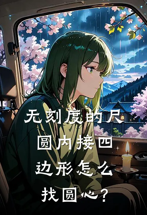 无刻度的尺圆内接四边形怎么找圆心?