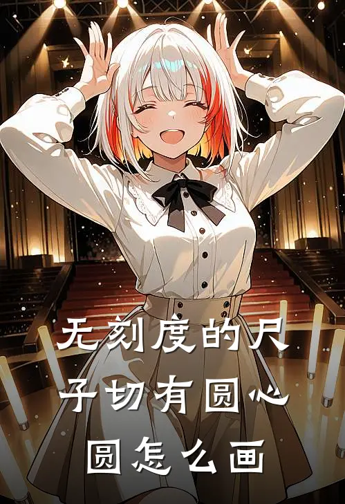 无刻度的尺子切有圆心圆怎么画