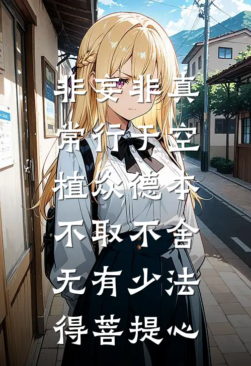 非妄非真常行于空植众德本,不取不舍无有少法得菩提心