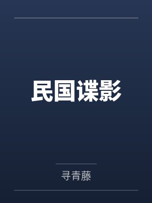 民国谍影