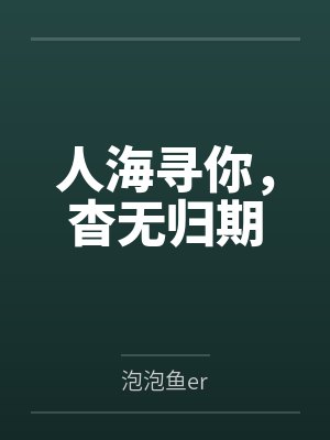 人海寻你,杳无归期