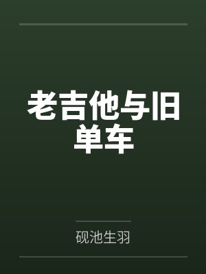 老吉他与旧单车