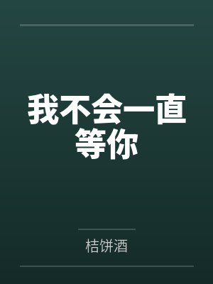 我不会一直等你
