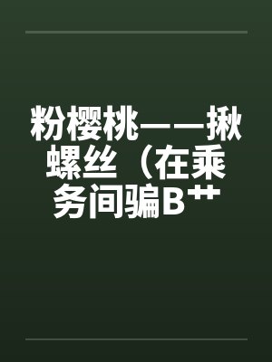 粉樱桃——揪螺丝(在乘务间骗B艹)
