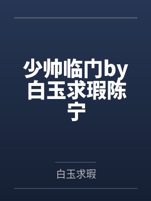 少帅临门by白玉求瑕陈宁
