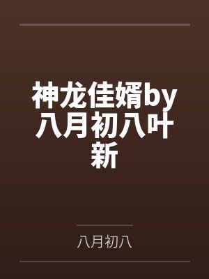 神龙佳婿by八月初八叶新