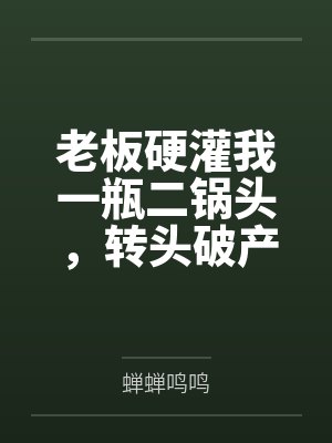 老板硬灌我一瓶二锅头,转头破产悔哭了