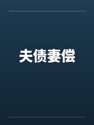 夫债妻偿