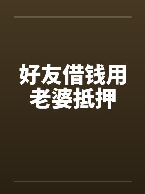 好友借钱用老婆抵押